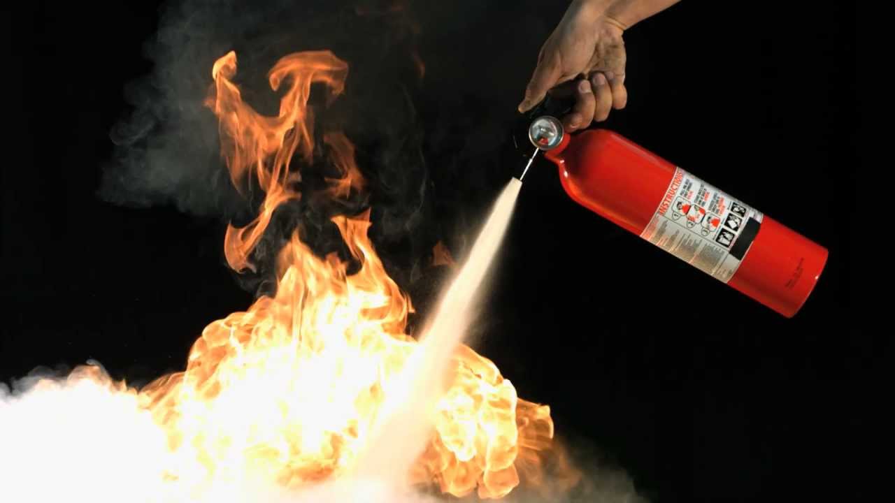 How to use a fire extinguisher - Contraix